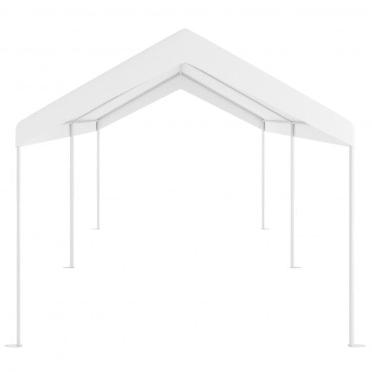 10 x 20 Feet Steel Frame Portable Car Canopy Shelter