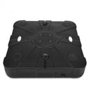 260 lbs Offset Patio Umbrella Base with Wheels Sand Water Filled