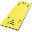 5.5' x 23.5" 3-Layer Multi-Purpose Floating Beer Pong Table-Yellow