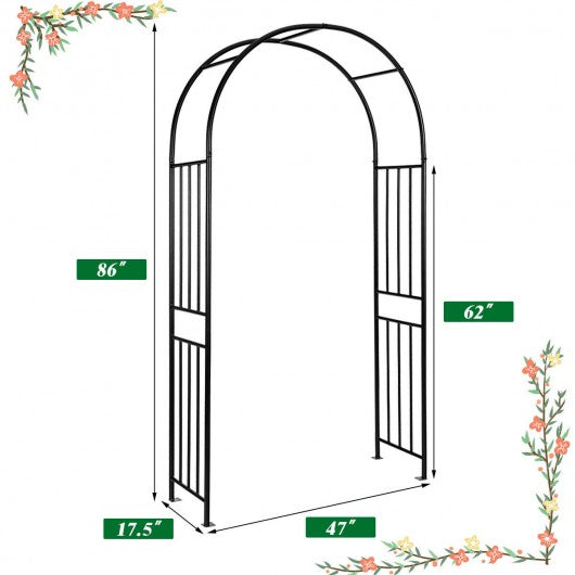 7.2 ft Garden Decoration Climbing Plants Arch