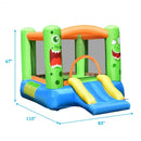Inflatable Bounce House Jumper Castle Kids Playhouse without Bolwer