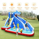 Inflatable Water Slide Shark Bounce House Castle without Blower