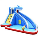 Inflatable Water Slide Shark Bounce House Castle without Blower