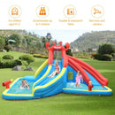 Inflatable Water Slide Crab Dual Slide Bounce House without Blower
