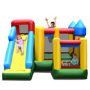 Inflatable Bounce House with Balls and Super Slide