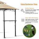 8’ x 5’ Outdoor Patio Barbecue Grill Gazebo