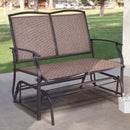 Iron Patio Rocking Chair for Outdoor Backyard and Lawn