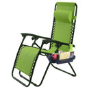 2 pcs Folding Lounge Chair with Zero Gravity