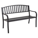 50 Inch Patio Garden Bench Loveseats for Outdoor