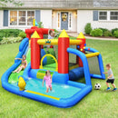 Inflatable Bounce House Splash Pool with Water Climb Slide Blower included