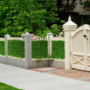 12 Pcs 16x24inch Artificial Eucalyptus Hedge Plant Privacy Fence Panels