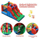 3-in-1 Dual Slides Jumping Castle Bouncer without Blower