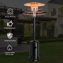 Patio Propane Standing LP Gas Steel Accessories Heater-Black
