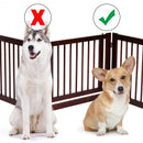 24 Inch Configurable Folding 3 Panel Wood Dog Fence