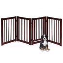 30" Configurable Folding 4 Panel Wood Fence