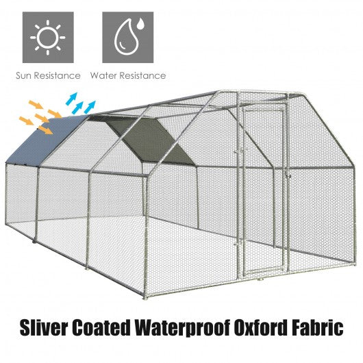 9.5' x 19' Large Walk In Chicken Coop