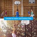 43 Inch Indoor-Outdoor Height Adjustable Basketball Hoop