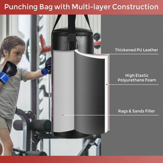2ft Kids Gloves Skipping Rope Boxing Set