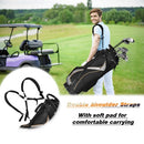 9" Golf Stand Bag Divider Carry Pockets Storage
