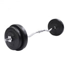 64 lbs Gym Lifting Exercise Barbell Dumbbell Set