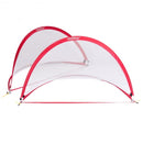 Set of 2 Portable 6' Pop-up Soccer Goals Set with Carrying Bag