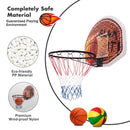 Wall Mounted Fan Backboard with Basketball Hoop and Rim