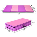 4' x 8' x 2" Gymnastics Mat Folding Anti-Tear Gymnastics Panel Mats