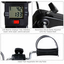 Folding Under Desk Indoor Pedal Exercise Bike for Arms Legs