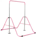 Expandable Gymnastics Training Bar Adjustable Junior Horizontal Kip Bar-Pink