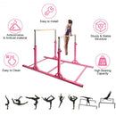 Kids Adjustable Width & Height Gymnastics Parallel Bars