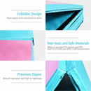 8' x 4' x 2" Folding Gymnastics Tumbling Mat-Blue&Pink