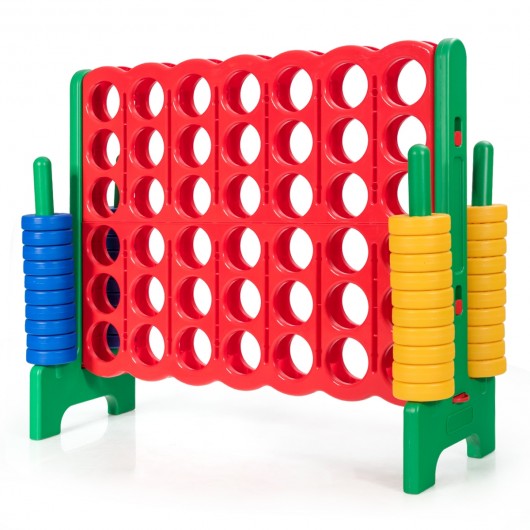Jumbo 4-to-Score Giant Game Set with Storage Carrying Bag-Green