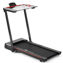 2.25HP 3-in-1 Folding Treadmill with Table Speaker Remote Control-Black