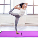 6 x 2 Feet Folding Exercise Aerobics Stretch Yoga Mat with Handle