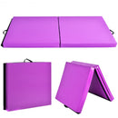 6 x 2 Feet Folding Exercise Aerobics Stretch Yoga Mat with Handle