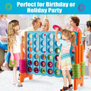 Jumbo 4 in A Row 4-to-Score Giant Game Set for Family Party Holiday