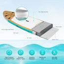 11' Inflatable Stand up Paddle Board Surfboard SUP with Bag