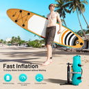 10' Inflatable Stand up Paddle Board Surfboard SUP with Bag