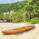 Inflatable Stand Up Paddle Board with Backpack Aluminum Paddle Pump-L