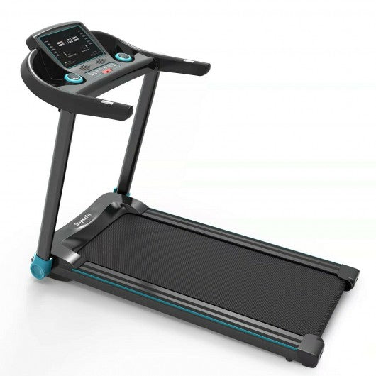2.25HP Electric Running Machine Treadmill with Speaker and APP Control-Blue