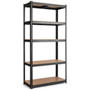 Adjustable Heavy Duty 4 Level Garage Tool Shelf Storage-Black