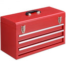 Portable Garage Mechanic Tool Cabinet Box with 3 Drawers