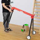 Folding Miter Saw Stand with Heavy Duty Saw Frame-Red