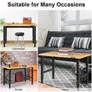 48" Adjustable Height Bamboo Steel Frame Workbench