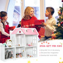 2-Tier Dollhouse Bookcase with Sufficient Storage Space-Pink