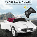 12 V BMW 507 Licensed Electric Kids Ride On Retro Car-White