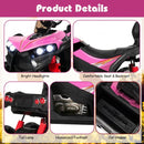 Kids Battery-Powered Ride-On Toy with 4WD-Pink