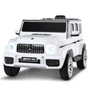 12V Mercedes-Benz G63 Licensed Kids Ride On Car with Remote Control-White
