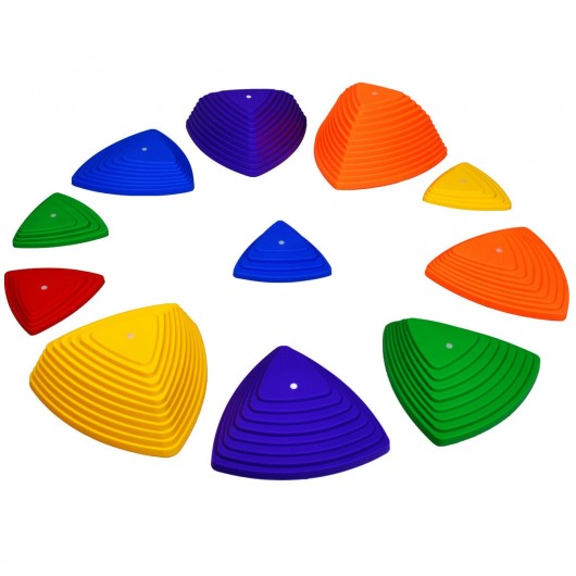 11 Pcs Non-Slip Bottom Kids Balance Stepping Stones