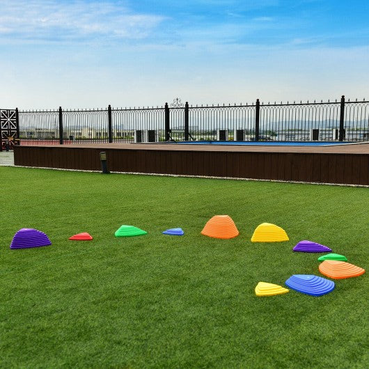 11 Pcs Non-Slip Bottom Kids Balance Stepping Stones